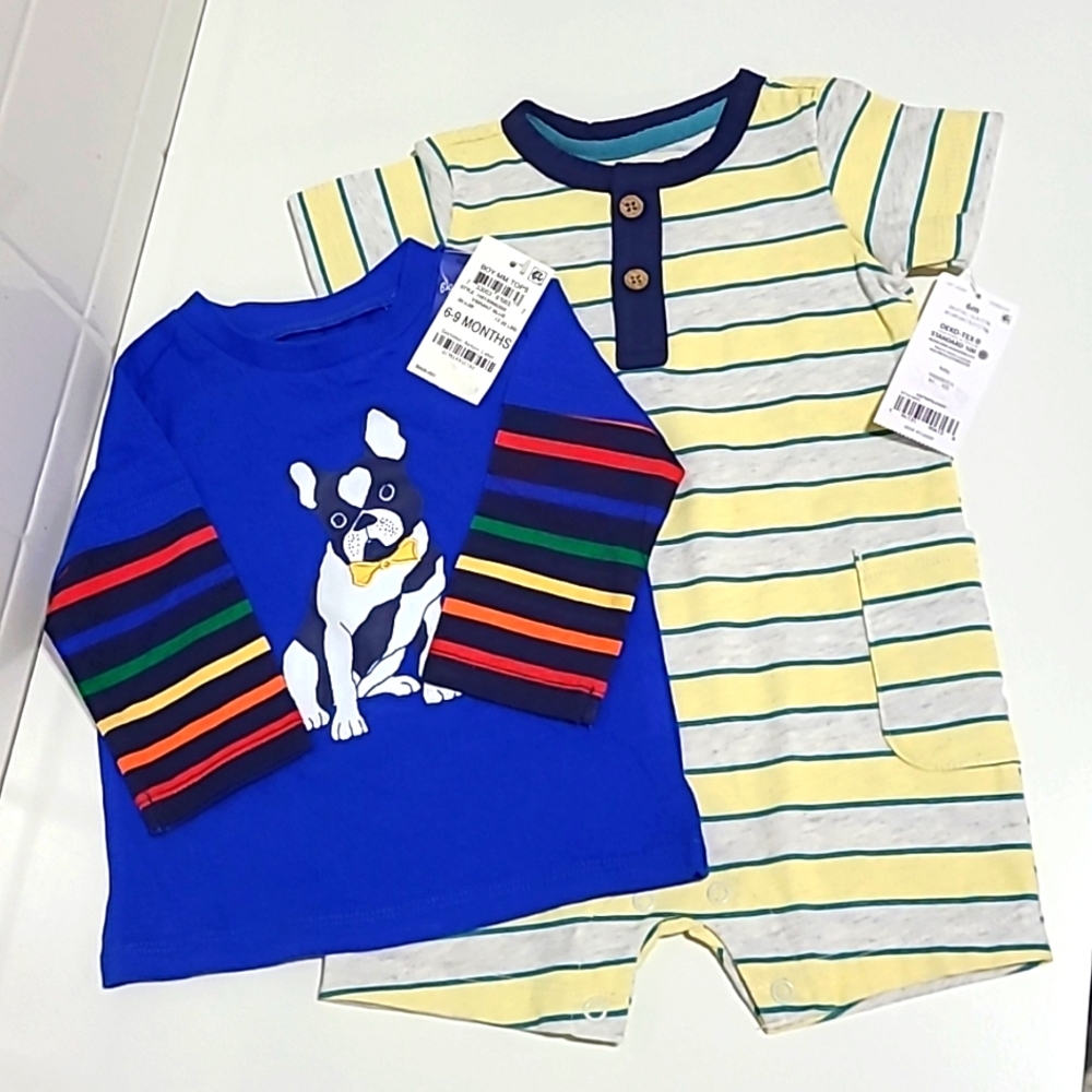 Carter's & First Impressions 6M baby boy